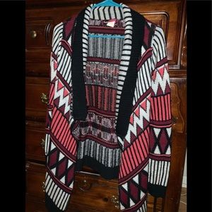 Fun Print Cardigan